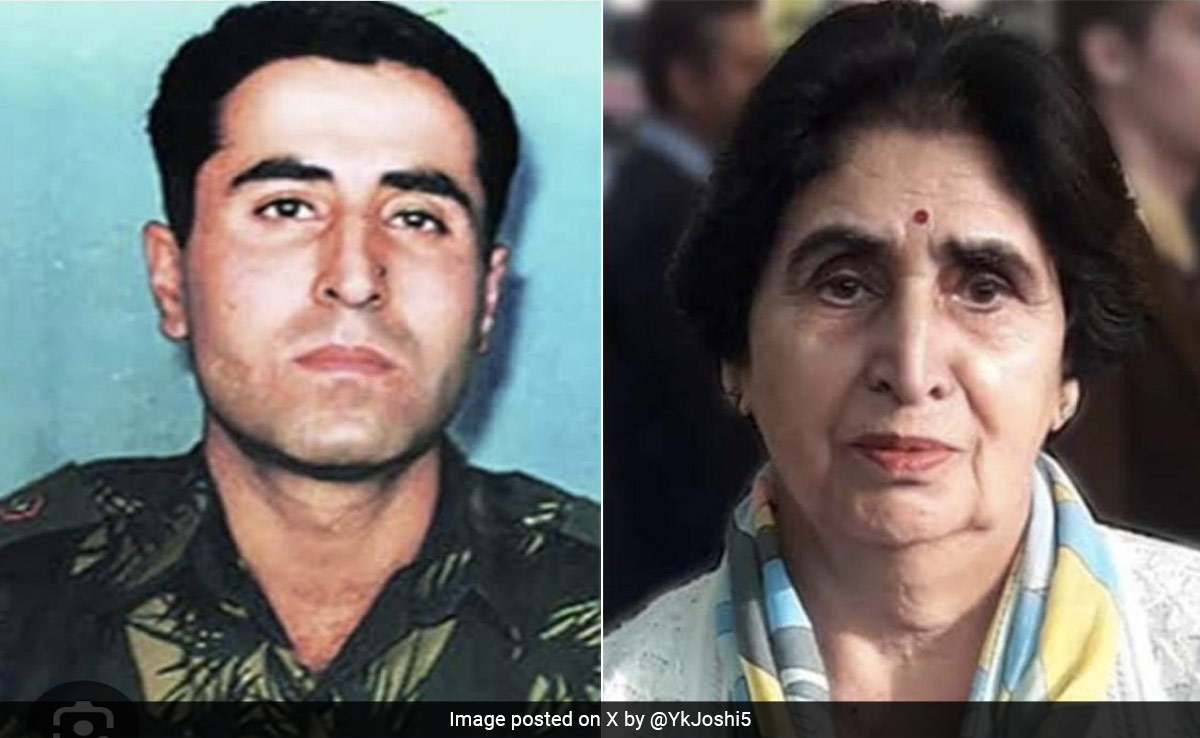 Kamal Kant Batra, Mother Of Kargil War Hero Captain Vikram Batra, Dies At 77