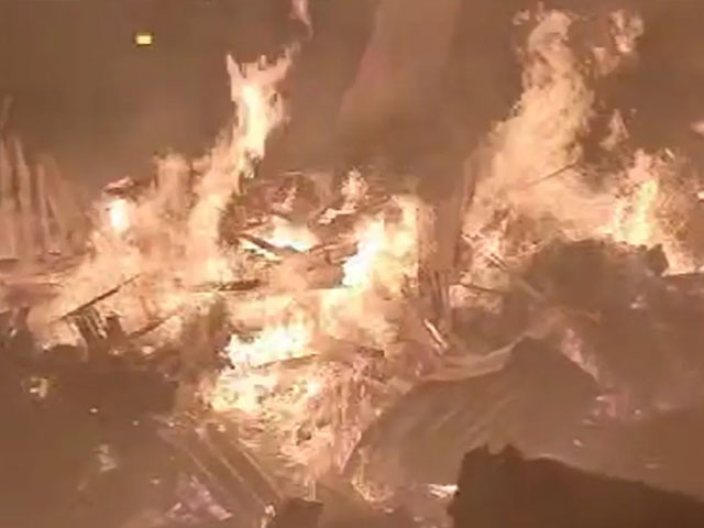 Massive Fire Breaks Out In Mumbai, 15 Houses Damaged