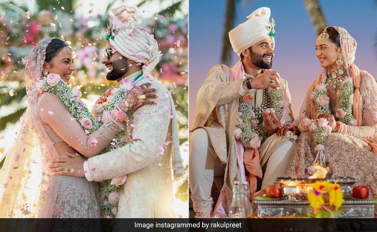 Jackky Bhagnani's Tarun Tahiliani Ivory Sherwani Came With "Iconic Chinar Leaf" Designs