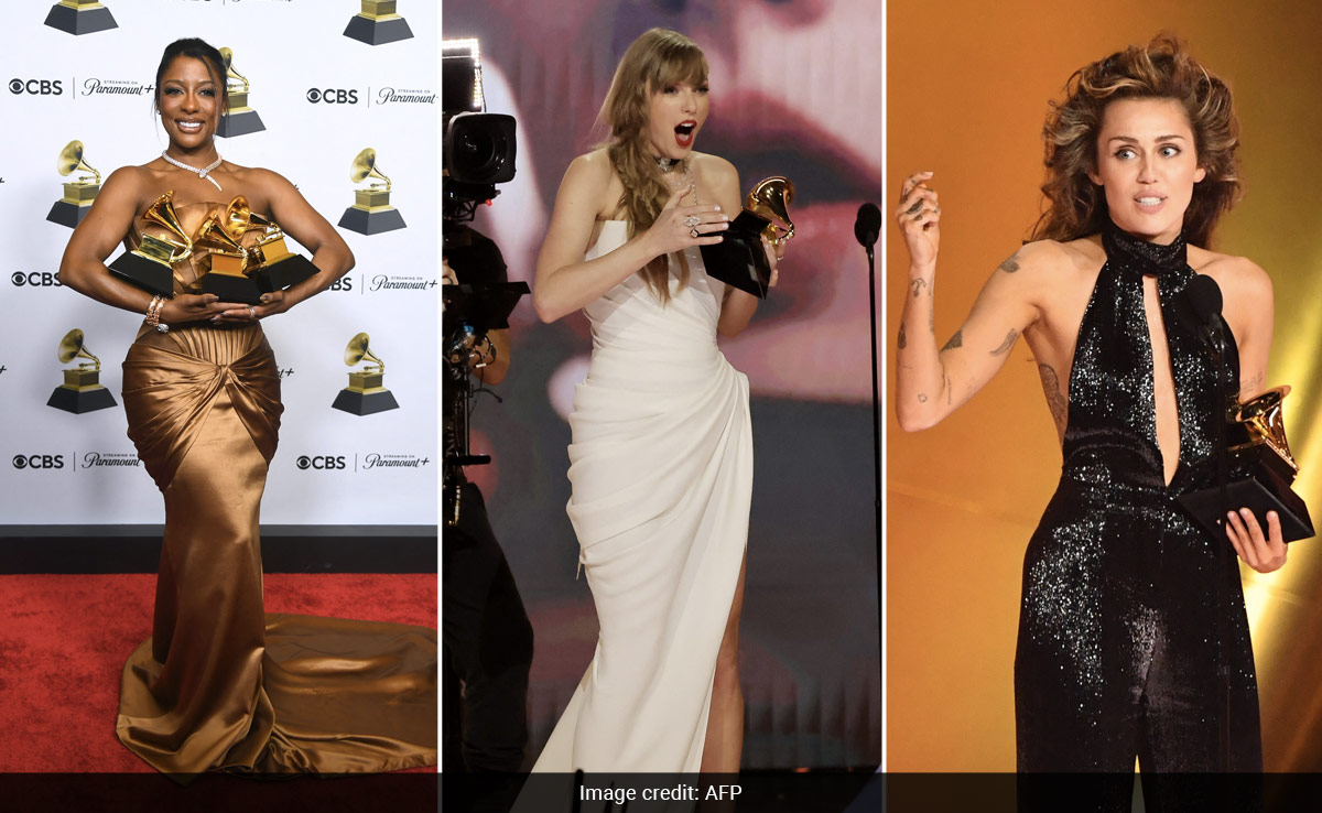 Grammy Awards 2024: From Taylor Swift To Miley Cyrus, These Female Artists Won In Indomitable Style