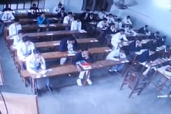 UP Board Exam 2024 Begins Under Tight Security, CCTV Surveillance UP Board Exam 2024 Begins Under Tight Security, CCTV Surveillance