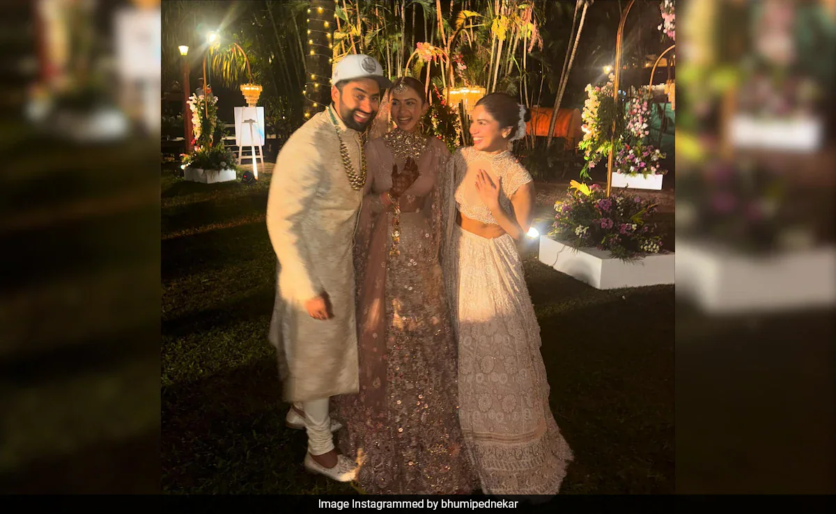 Inside Rakul Preet Singh And Jackky Bhagnani's "Magical" Wedding. Pic Courtesy - Bhumi Pednekar