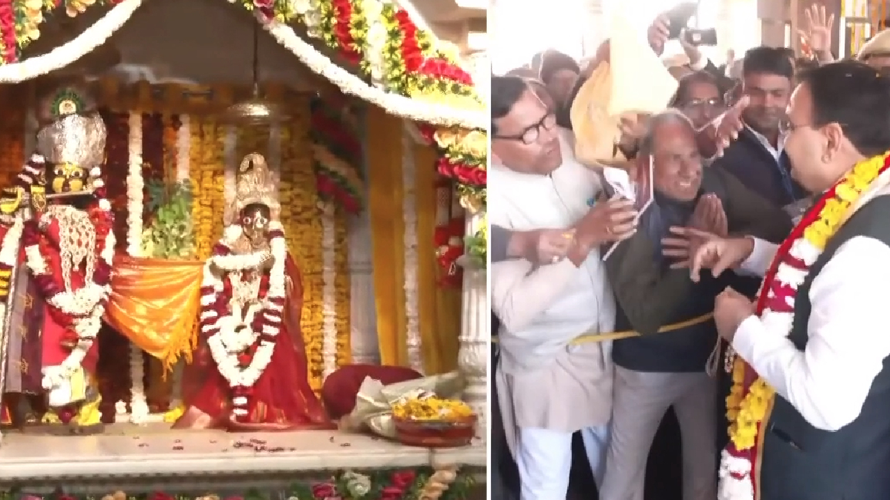 सीएम भजनलाल के भरतपुर दौरे का दूसरा दिन, बांके बिहारी में की पूजा-अर्चना