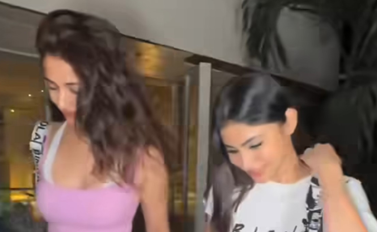 BFFs Mouni Roy And Disha Patani Dish Out Minimal Style In Casual Outfits