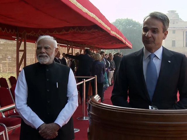 "Privilege To Be Here:" Greece PM On India Visit