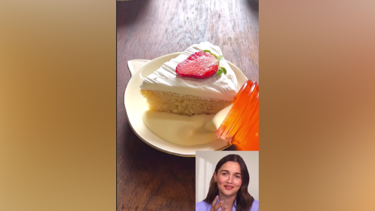 The Recipe For Alia Bhatt’s Viral Milk Cake Is Trending On Instagram