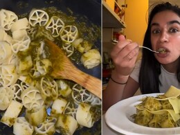 Green Pasta: क्या आपने कभी खाया है ग्रीन पास्ता? यहां देखें वायरल वीडियो जिसे मिले 7.2 मिलियन व्यूज Green Pasta: क्या आपने कभी खाया है ग्रीन पास्ता? यहां देखें वायरल वीडियो जिसे मिले 7.2 मिलियन व्यूज