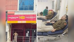 राजस्थान पुलिस ने पेश की मिसाल, जयपुर बैंक लूट कांड में घायल हुए कैशियर के लिए ब्लड देने पहुंचे दो जवान
