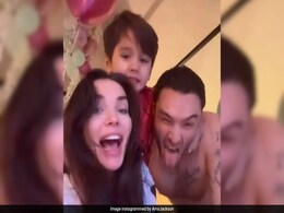 Pics: Amy Jackson's Birthday Celebrations With Fiance Ed Westwick And Son By Her Side Pics: Amy Jackson's Birthday Celebrations With Fiance Ed Westwick And Son By Her Side