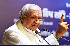 "Not Going To Be Frightened": Kerala Governor On Student Group's Protest "Not Going To Be Frightened": Kerala Governor On Student Group's Protest