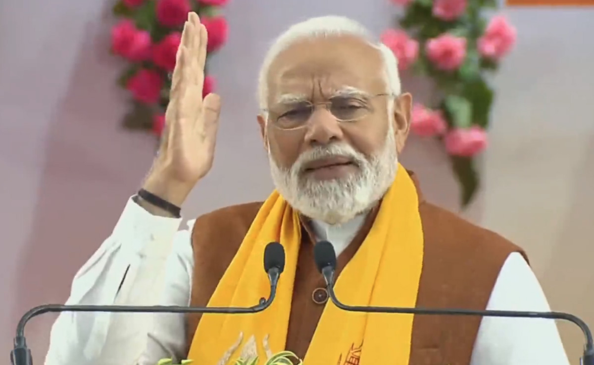 INDIA Bloc Leaders Incite People In Name Of Caste: PM Modi In Varanasi