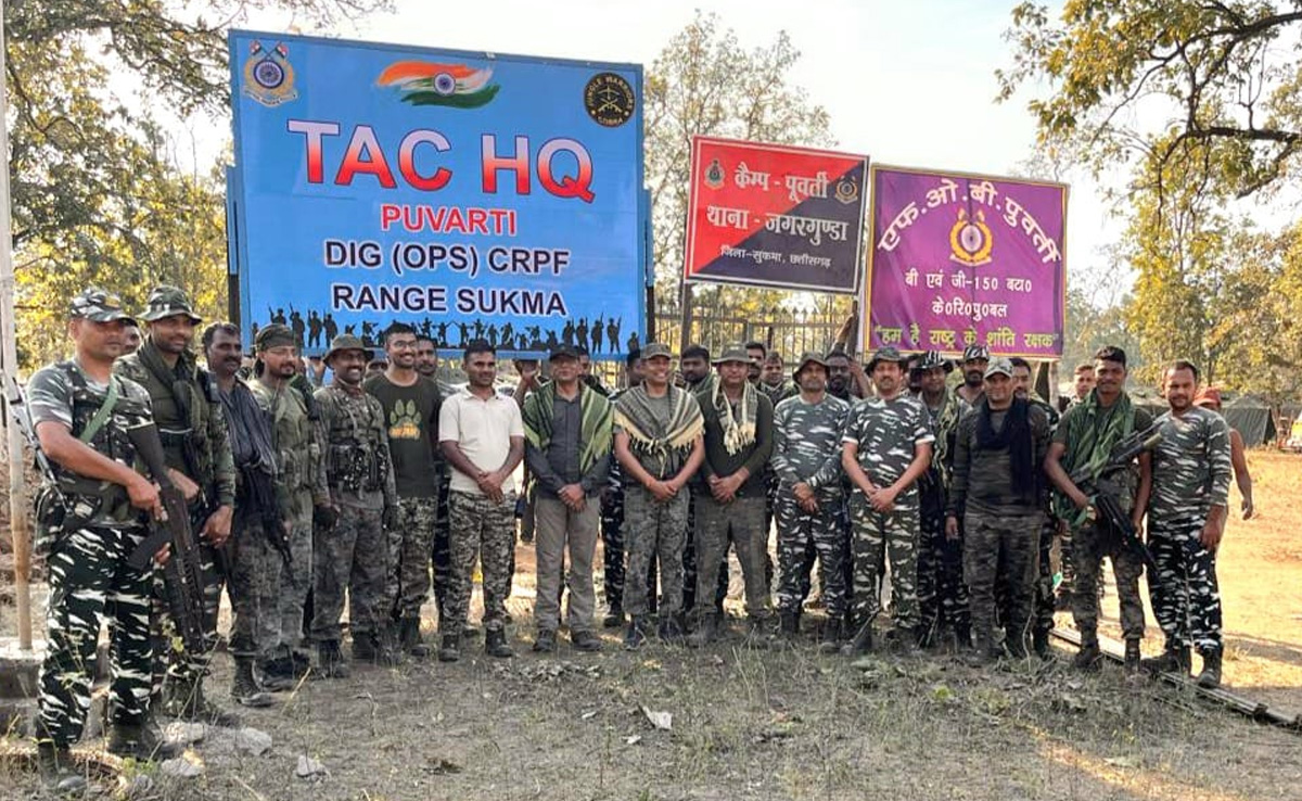 आतंक का दूसरा नाम खूंखार नक्सली हिड़मा के गांव में पुलिस और सुरक्षाबलों ने डाला डेरा, खोला नया कैंप