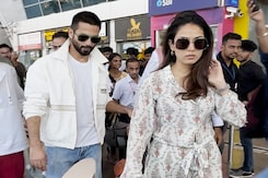 Shahid Kapoor's Plus One At Goa Airport Is Wife Mira Rajput Shahid Kapoor's Plus One At Goa Airport Is Wife Mira Rajput