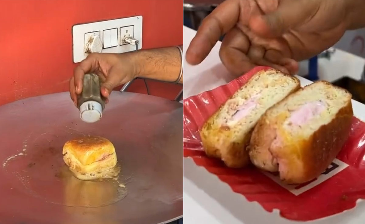 Viral Video: "Ice Cream Dabeli" Angers Foodies, Internet Calls It "Ridiculous"