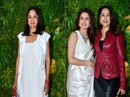 Madhuri Dixit, Neena Gupta And Other Celebs At Bhagyashree's Birthday Party Madhuri Dixit, Neena Gupta And Other Celebs At Bhagyashree's Birthday Party