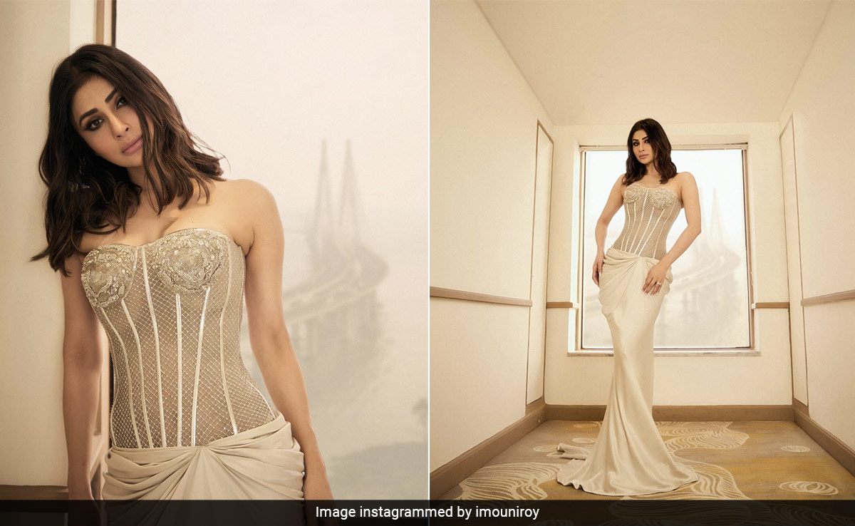 For <i>Showtime</i> Trailer Launch, Mouni Roy's Corset Gown Is The Chicest Fashion Choice Around The Corner