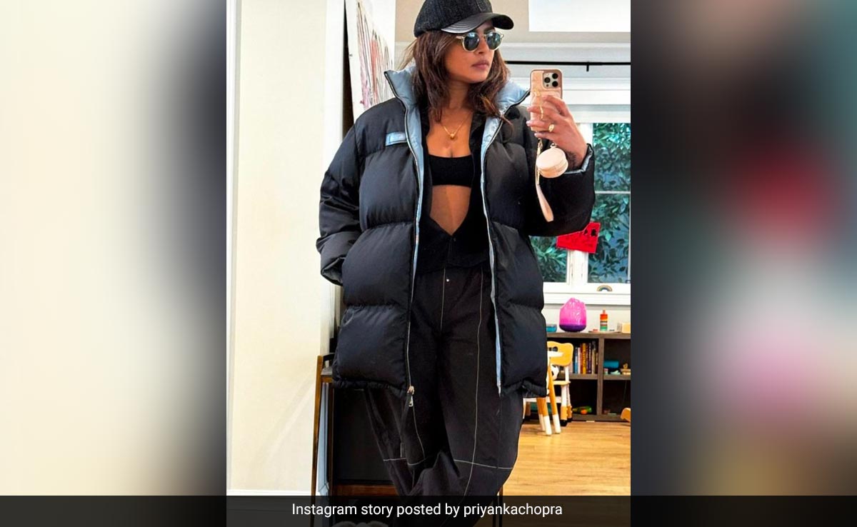 In A Puffer Jacket, Cargo Pants And Baseball Cap, Priyanka Chopra Is The Chicest Traveller Around The Corner