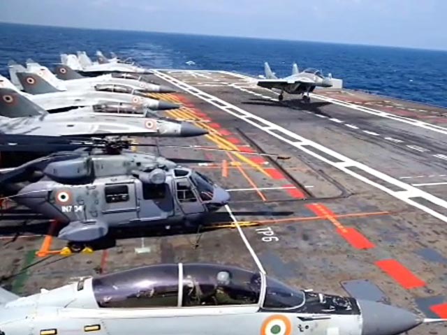 NDTV's Special Report From INS Vikrant, INS Vikramaditya
