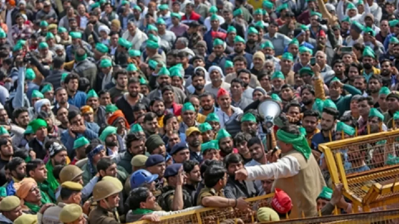 दिल्ली कूच के लिए तैयार किसान, हरियाणा के इन जिलों में कड़ी सुरक्षा