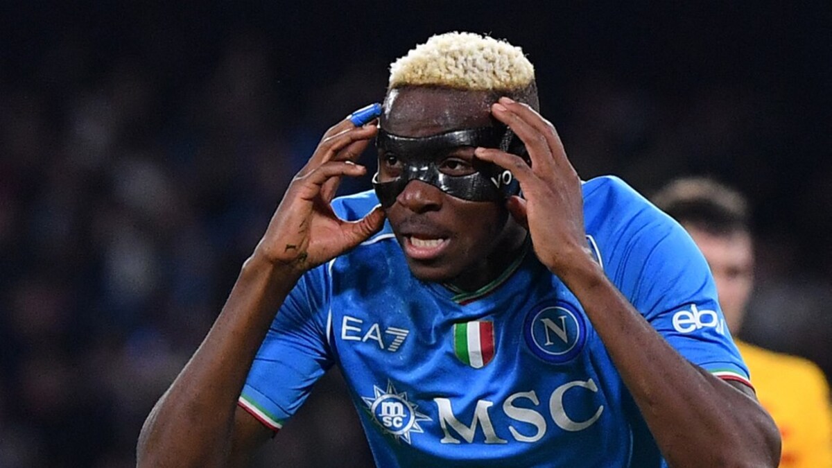 Huge Player Victor Osimhen Gives Napoli Barca Draw And New Hope