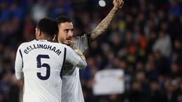 Joselu Double Sends Real Madrid Top At Getafe