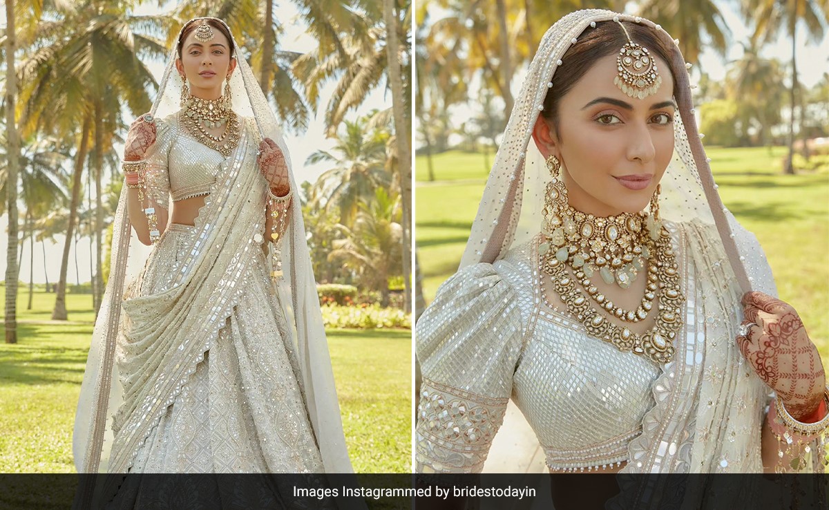 Rakul Preet Singh And Jackky Bhagnani's Ivory And Gold <i>Anand Karaj</i> Ceremony Looks Make The Cover Of Brides Today
