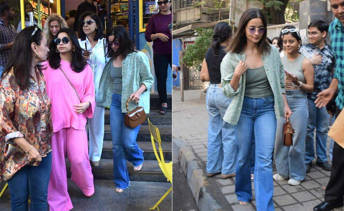 Alia Bhatt's Sunday Famjam With Moms Neetu Kapoor, Soni Razdan And Sister Shaheen