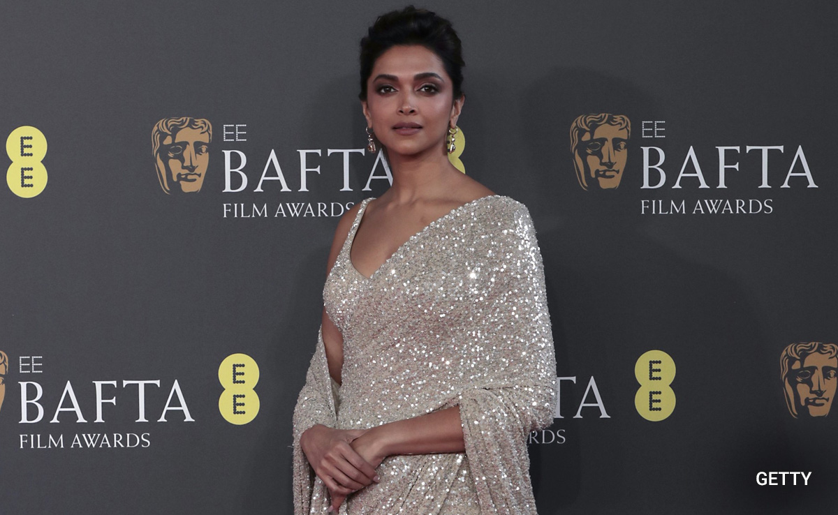 BAFTA 2024: Deepika Padukone Came, Presented And Slayed In Glittering Sabyasachi Saree