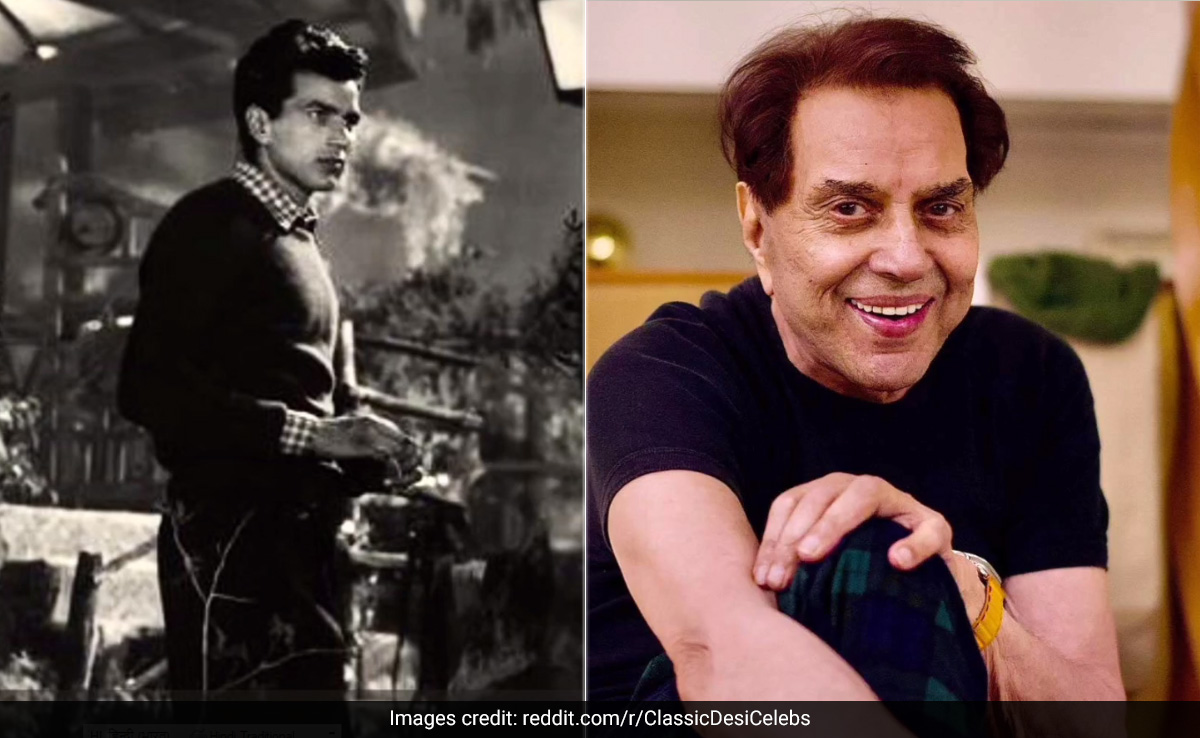 पतले दुबले लड़के से बांका नौजवान और फिर माचो मैन बनने तक, इन 60 फोटो में देखें 28 के गरम धरम से 88 के धर्मेंद्र बनने तक का सफर