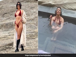 Kourtney Kardashian's Colour Of Love Swimwear Is An Ode To "One Year Ago Today" Kourtney Kardashian's Colour Of Love Swimwear Is An Ode To "One Year Ago Today"
