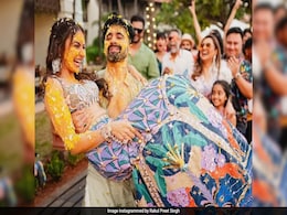 Inside Rakul Preet Singh And Jackky Bhagnani's "Love And Laughter" Filled <i>Haldi</i> Pics Inside Rakul Preet Singh And Jackky Bhagnani's "Love And Laughter" Filled <i>Haldi</i> Pics