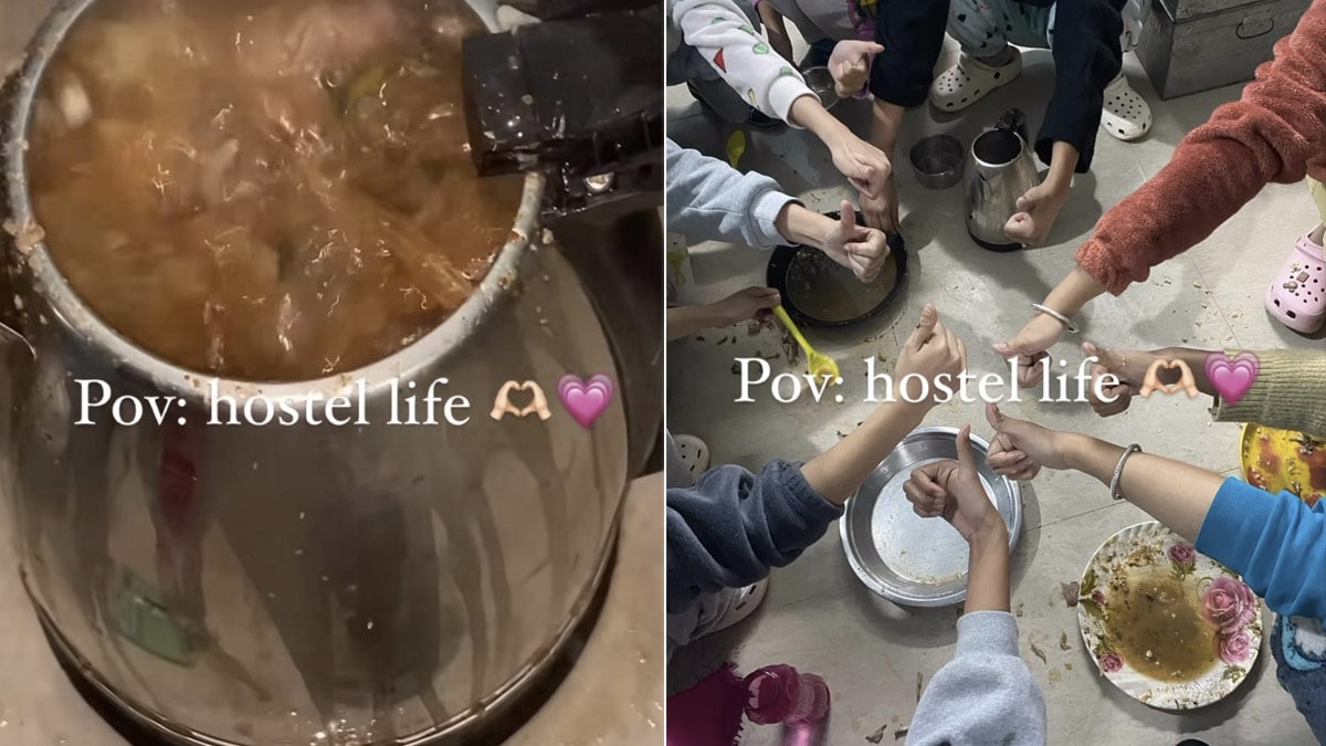 Watch: Girl Cooks Chicken Curry Using Electric Kettle In Hostel, Internet Impressed