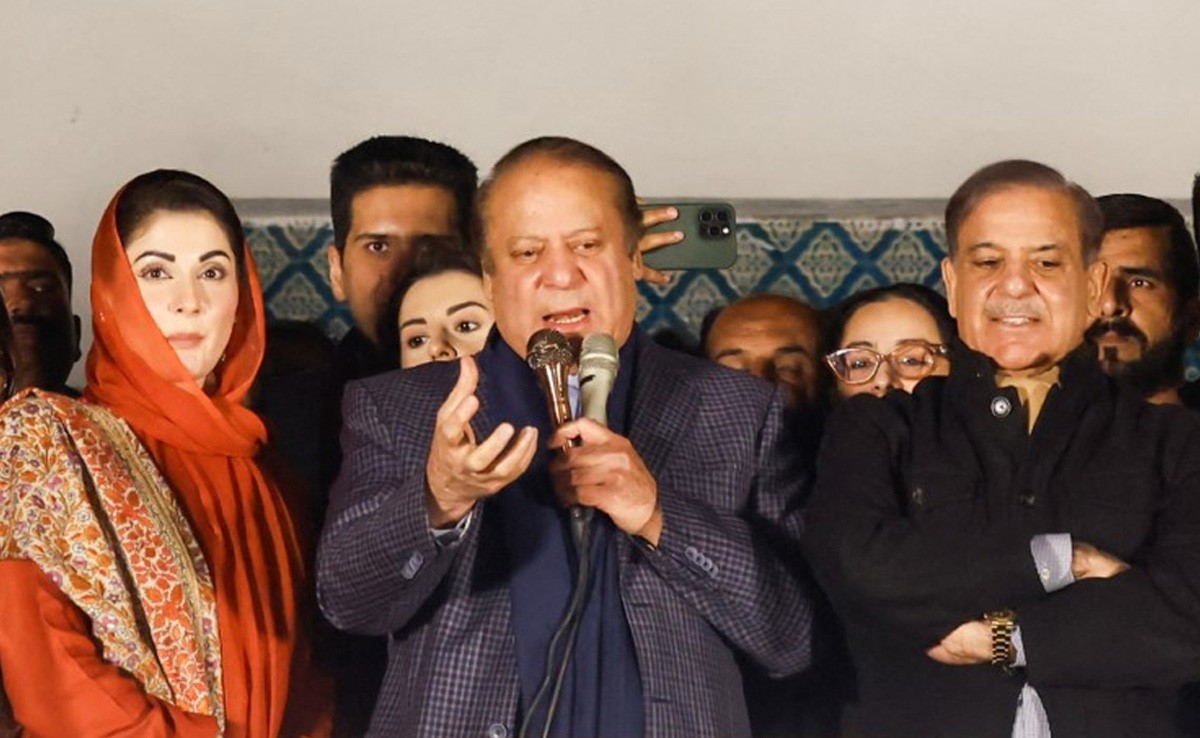 Hung Verdict Likely In Pak As Nawaz Sharif Claims Win 'Without Majority'