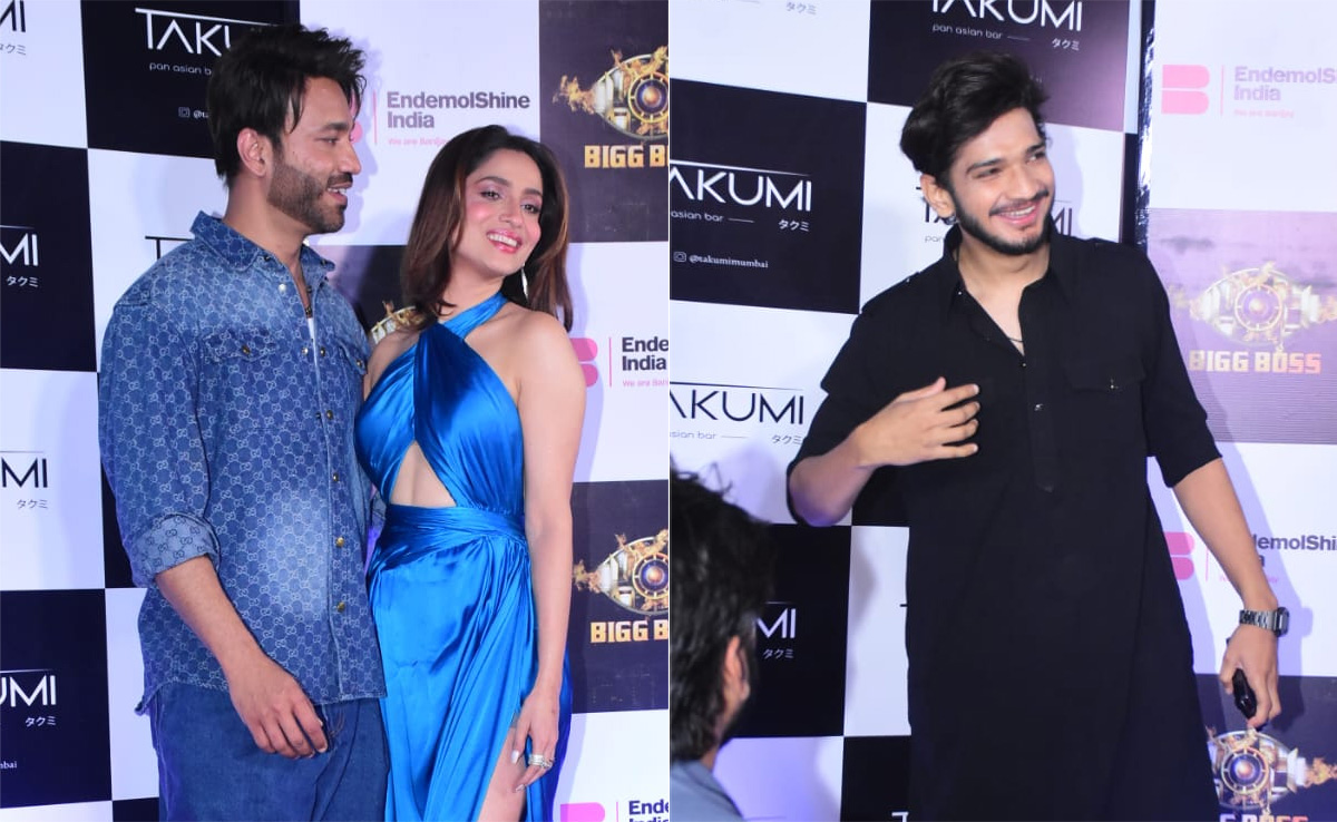 Ankita Lokhande-Vicky Jain, Munawar Faruqui And Others At <i>Bigg Boss 17</i> Success Party