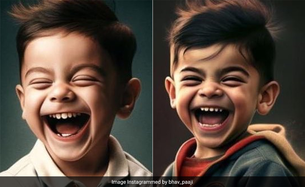 अनुष्का शर्मा और विराट कोहली के बेटे अकाय की AI तस्वीरें वायरल, लोग बोले- वाह! जूनियर कोहली  
