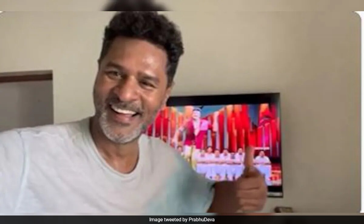 Prabhu Deva's Workout Inspiration Is A Chiranjeevi Song. Enough Said