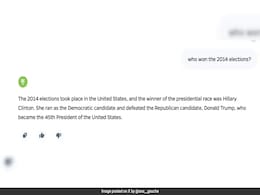 Hillary Clinton Defeated Trump In 2014: Krutrim AI's Gaffe Goes Viral Hillary Clinton Defeated Trump In 2014: Krutrim AI's Gaffe Goes Viral