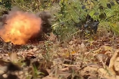 Watch: Bomb Squad Destroys Explosives In Pressure Cooker Buried By Maoists Watch: Bomb Squad Destroys Explosives In Pressure Cooker Buried By Maoists