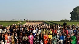 Pics: 71st Miss World Contestants Visit Raj Ghat Ahead Of Opening Ceremony