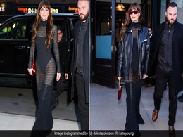 Dakota Johnson In A Black Sheer Dress And Bodysuit Is Making February Fabulously Fashionable For <i>Madame Web</i> Promotions Dakota Johnson In A Black Sheer Dress And Bodysuit Is Making February Fabulously Fashionable For <i>Madame Web</i> Promotions
