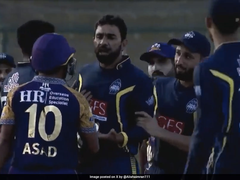 Watch: Iftikhar Ahmed Involved In Heated Exchange With Ex-Pakistan Star