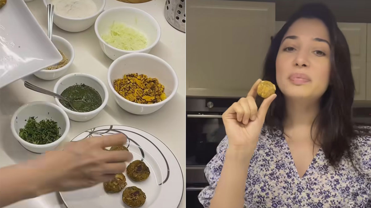 Watch: Tamannaah Bhatia's Recipe For Sweet Potato Chaat Has A Healthy Twist - Vimarsana News
