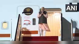 PM Modi Arrives In Doha To Meet Emir Of Qatar After UAE Visit