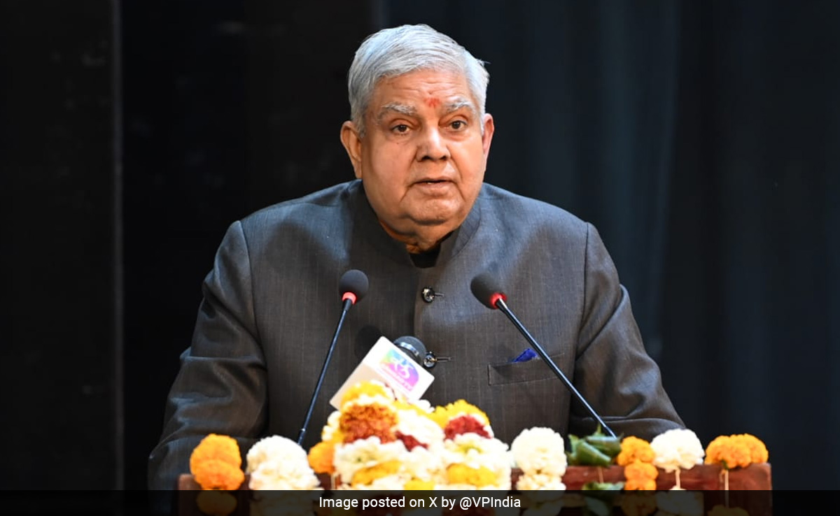 "Nationalism Is Not An Option, Requires 100% Commitment": Jagdeep Dhankhar