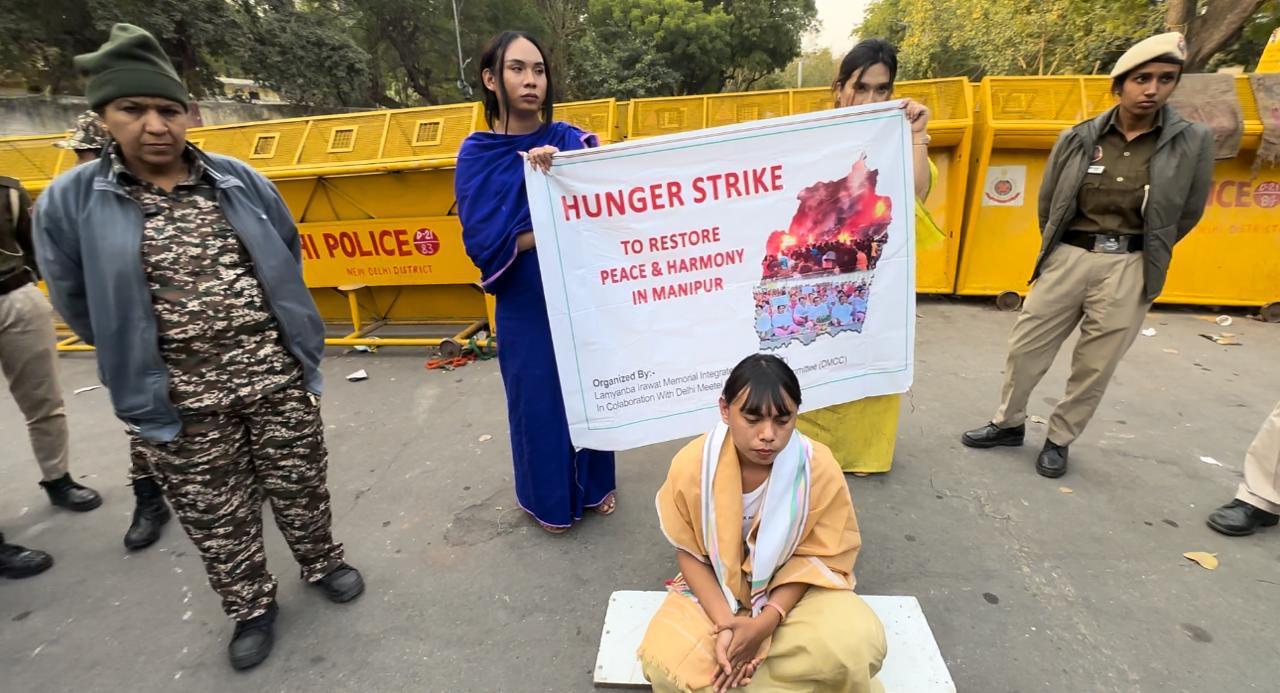 Manipur's Transgender Activist On Hunger Strike In Delhi, Seeks End To Ethnic Violence