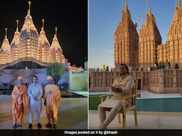 "True Symbol Of Spirituality": Ola Founder Visits First Hindu Temple In Abu Dhabi "True Symbol Of Spirituality": Ola Founder Visits First Hindu Temple In Abu Dhabi