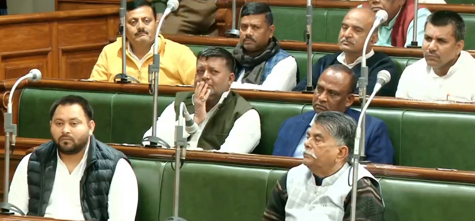 3 Bihar Opposition MLAs Sit With Ruling Coalition Inside State Assembly 3 Bihar Opposition MLAs Sit With Ruling Coalition Inside State Assembly