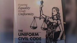 In Equality Push, Blindfold Taken Off Justice Statue In Uniform Civil Code Draft For Uttarakhand