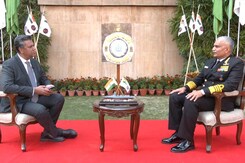 Ready To Protect Ships From Houthi Missiles: Navy Chief Exclusive Ready To Protect Ships From Houthi Missiles: Navy Chief Exclusive