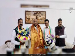 BRS Lok Sabha MP Venkatesh Netha Joins Congress In Delhi BRS Lok Sabha MP Venkatesh Netha Joins Congress In Delhi